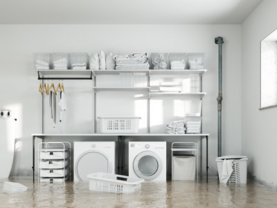 Überschwemmung im Keller